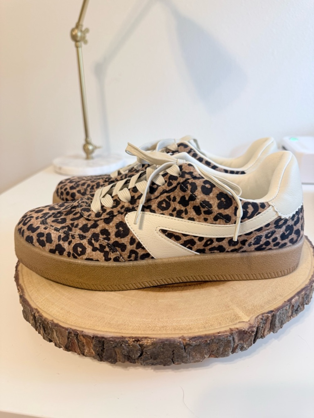 Dolce Vita Leopard Print Sneakers - Picture 3 of 13